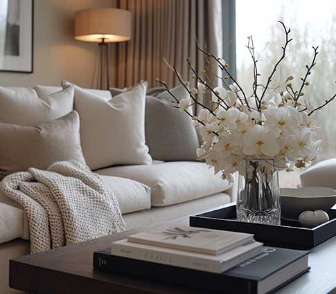 A relaxing home with our services