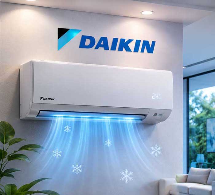 Daikin air conditioning installation in London