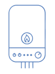 Combi boiler illustration