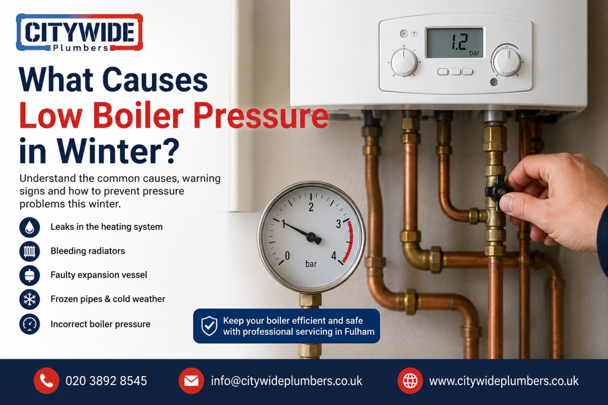 What Causes Low Boiler Pressure in Winter?